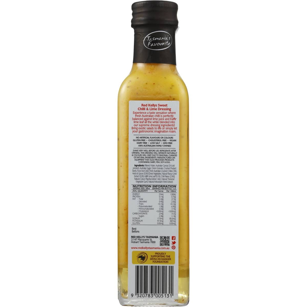 Red Kellys Dressings Sweet Chilli & Lime 250ml Woolworths