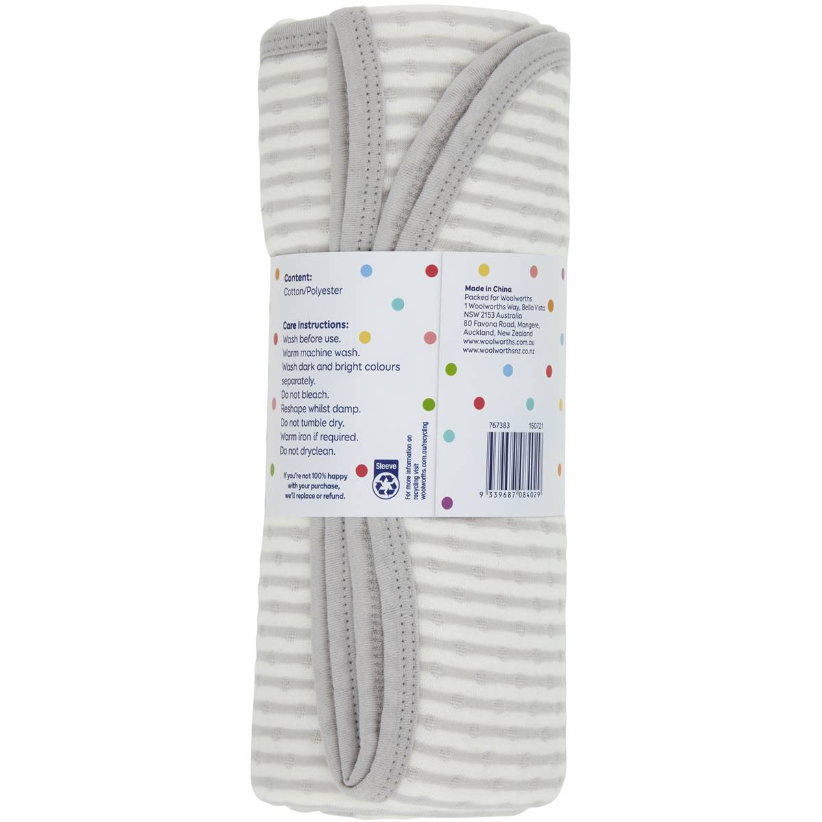 Little One's Baby Blanket Cotton Each Woolworths