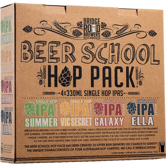 Bridge Road Brewers Beer School Hop Pack Bottles