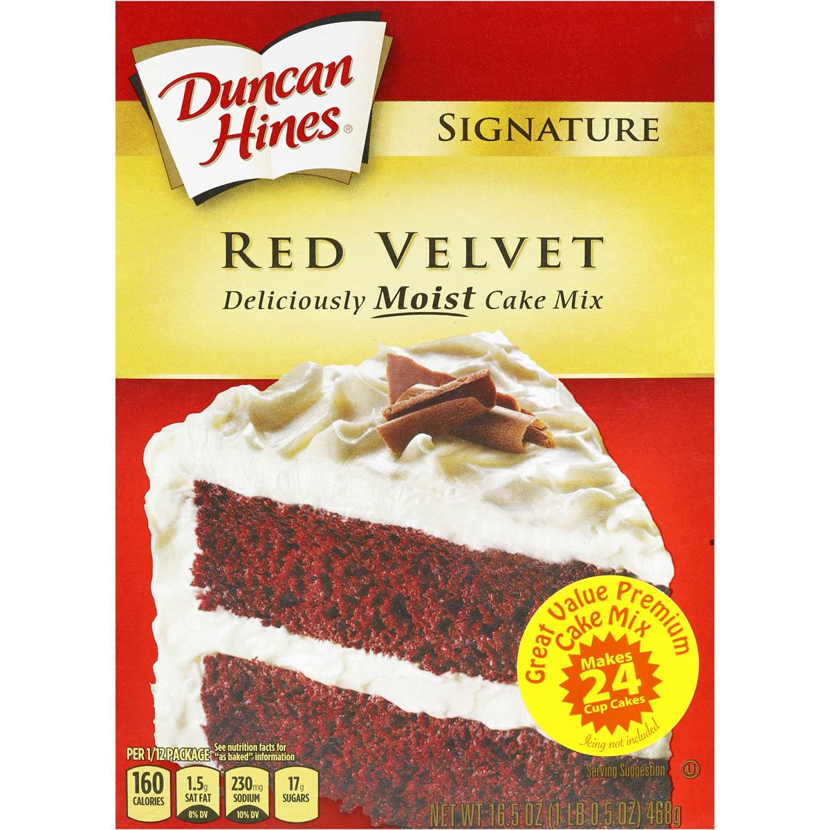 Duncan Hines Cake Mix Red Velvet Cake 476g | Woolworths