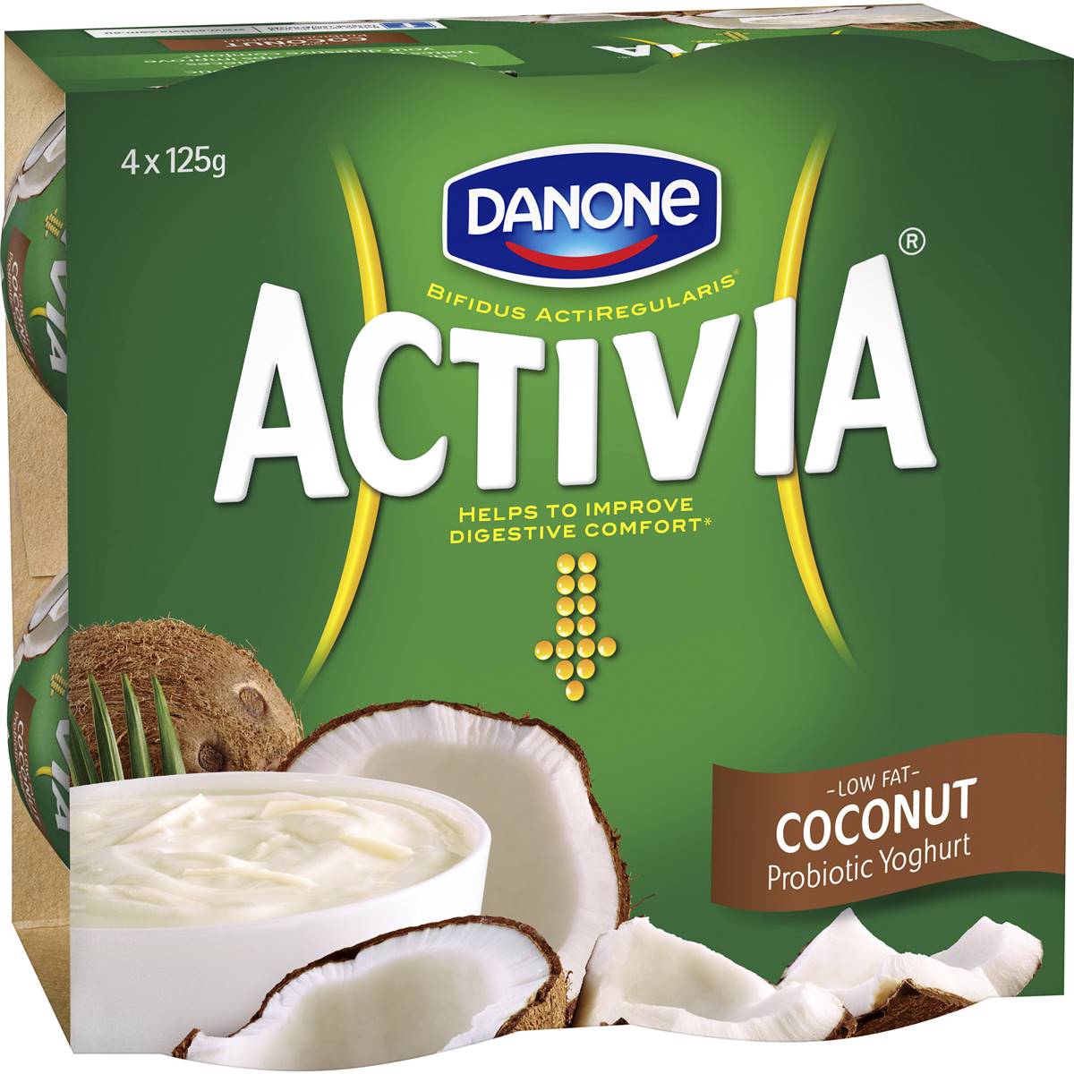 activia-low-fat-coconut-yoghurt-4x125g-woolworths