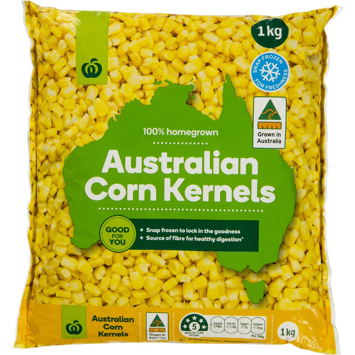 Woolworths Corn Kernels 1kg Woolworths