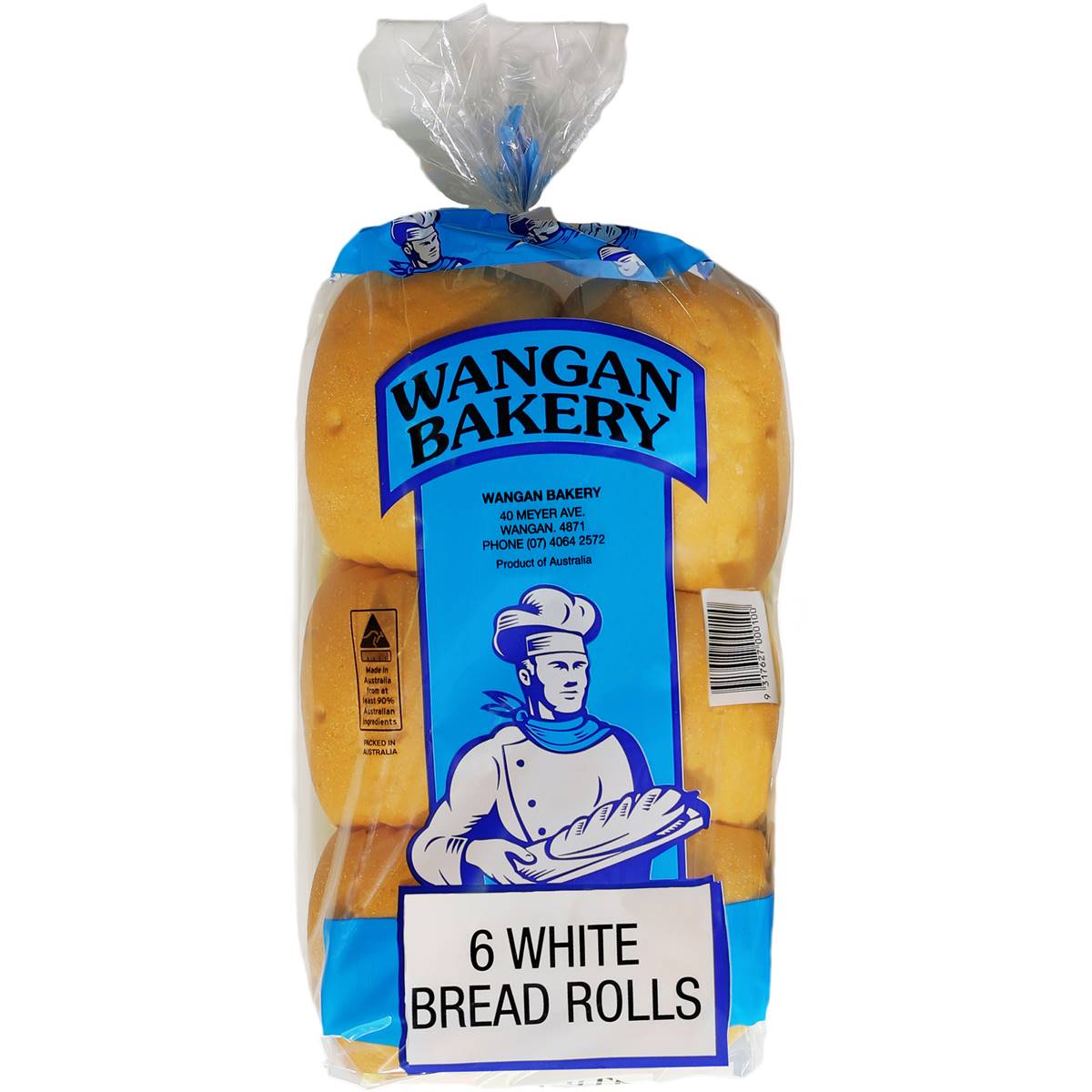 Wangan Bakery White Bread Rolls