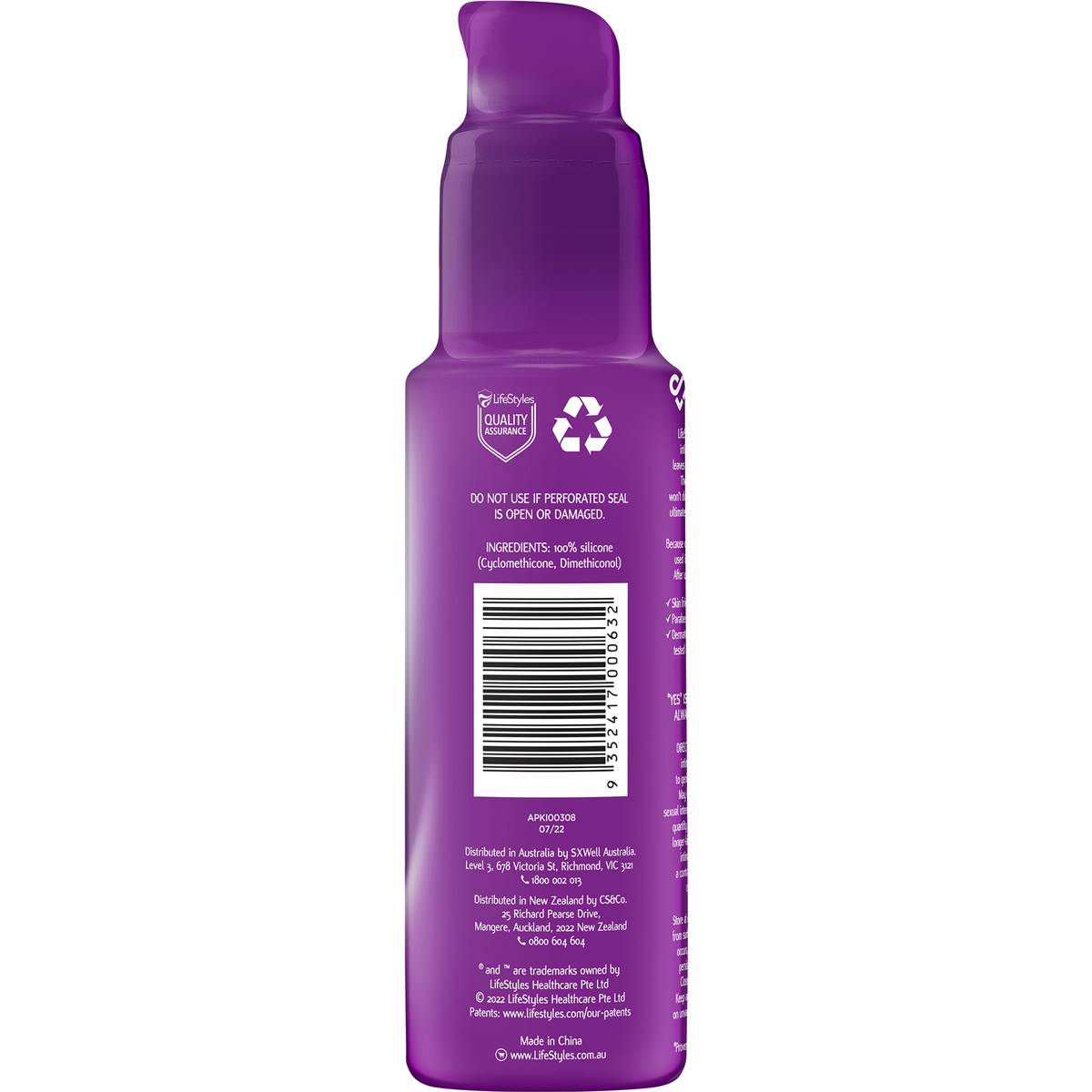 Lifestyles Luxe Lubricants 100ml Woolworths