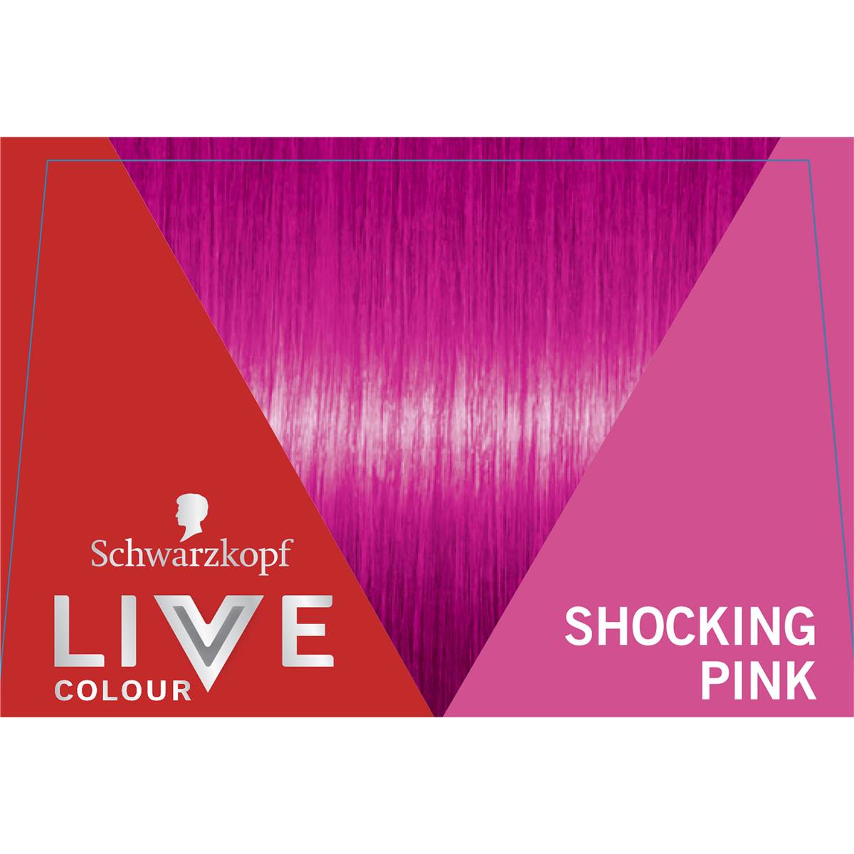 Schwarzkopf Live Colour Ultra Brights Shocking Pink Each Woolworths 8542