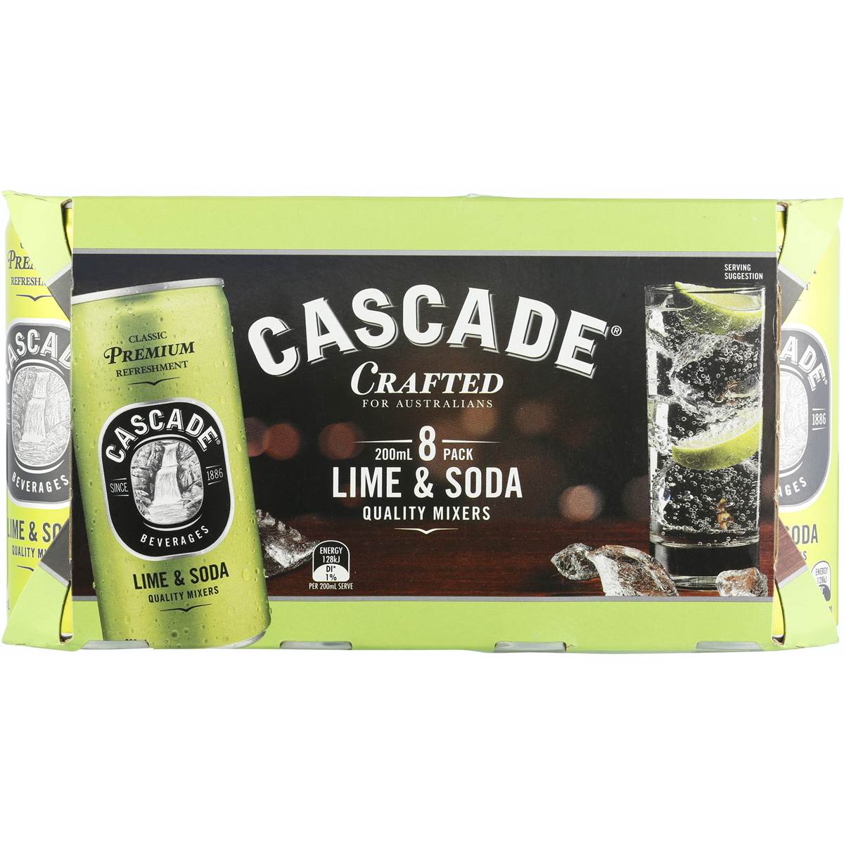 cascade-soda-water-with-lime-8x200ml-woolworths