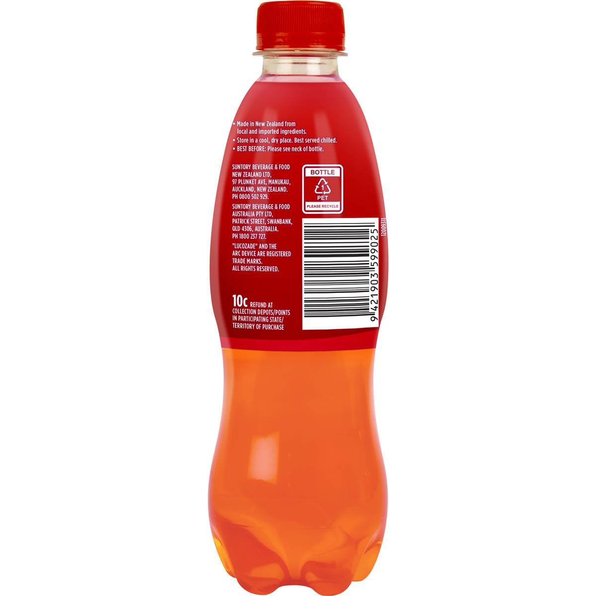 Lucozade Original Energy Drink 380ml Woolworths