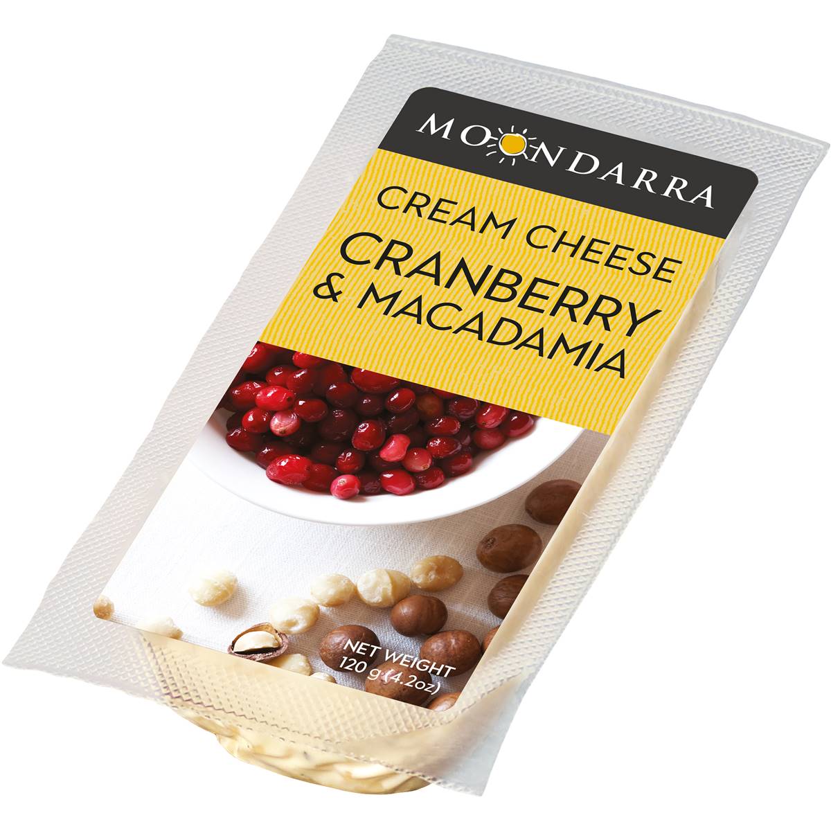 Moondarra Cream Cheese Cranberry Macadamia G Woolworths