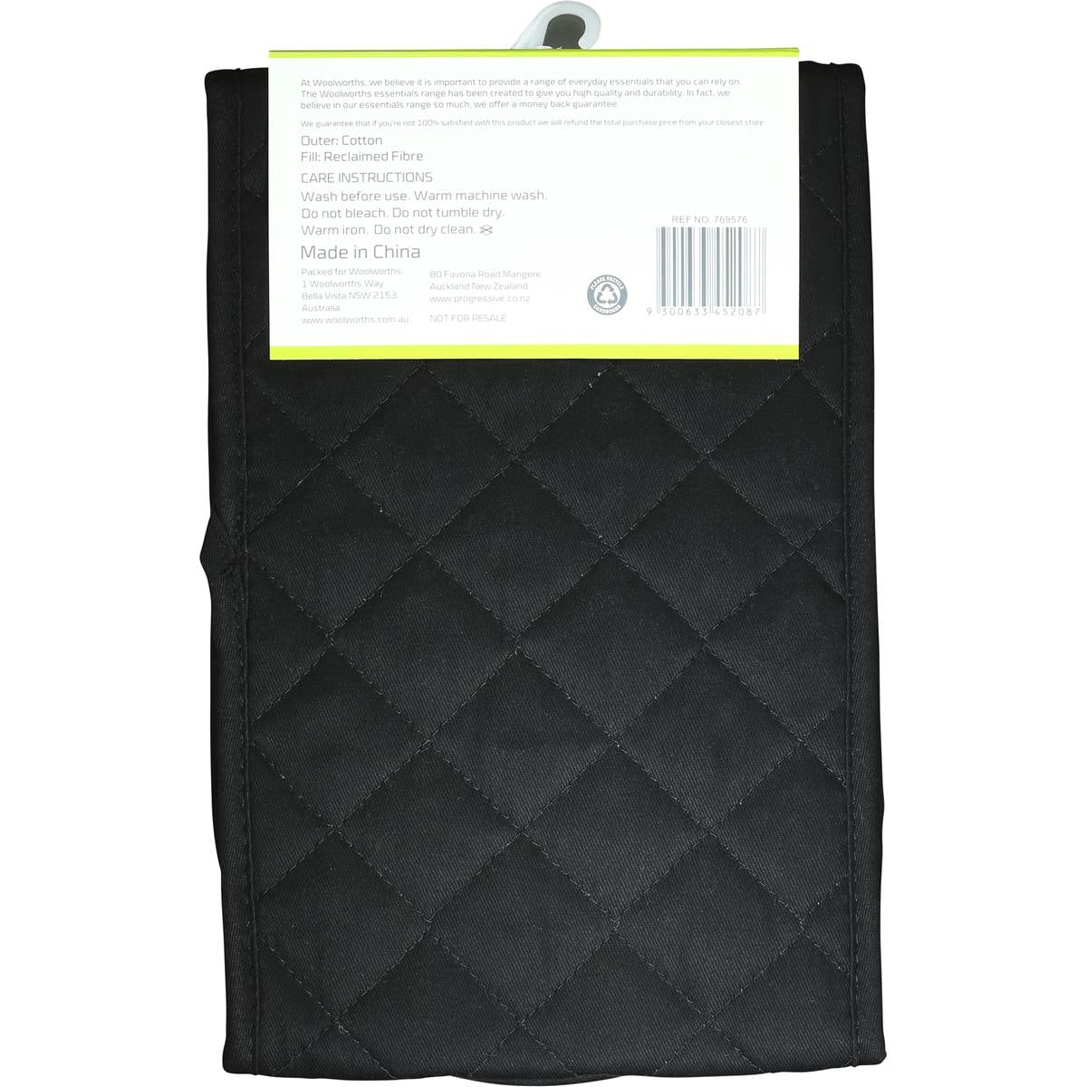 Essentials Kitchen Manchester Double Glove Plain Each Woolworths