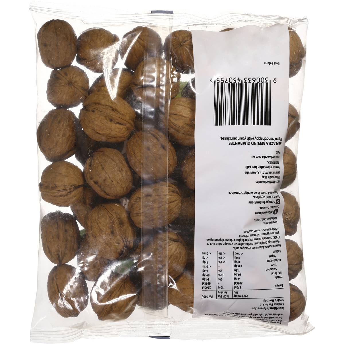 Woolworths Walnuts In Shell 500g pack Woolworths