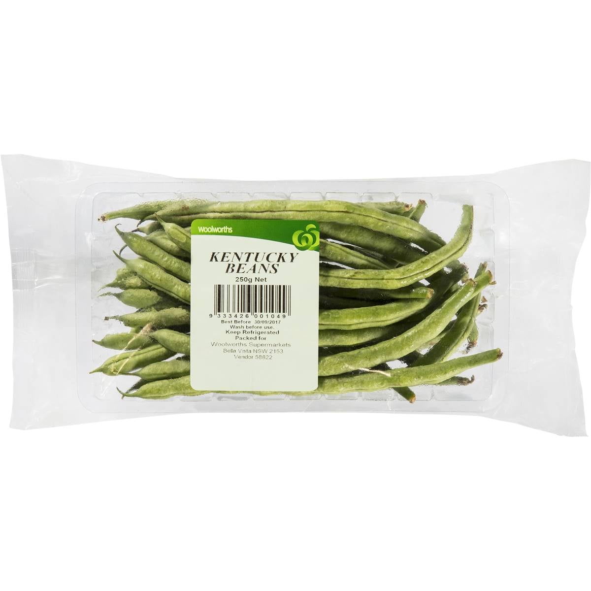 Woolworths Kentucky Beans 250g Woolworths