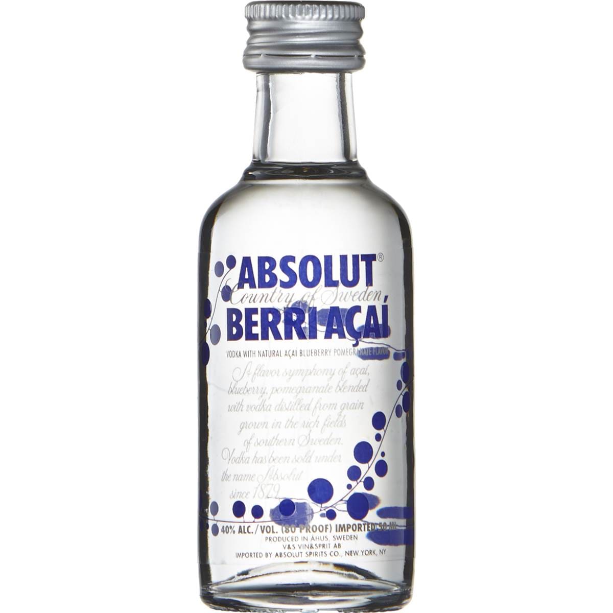 Absolut Vodka Flavour Mix Miniatures 4x50ml Woolworths