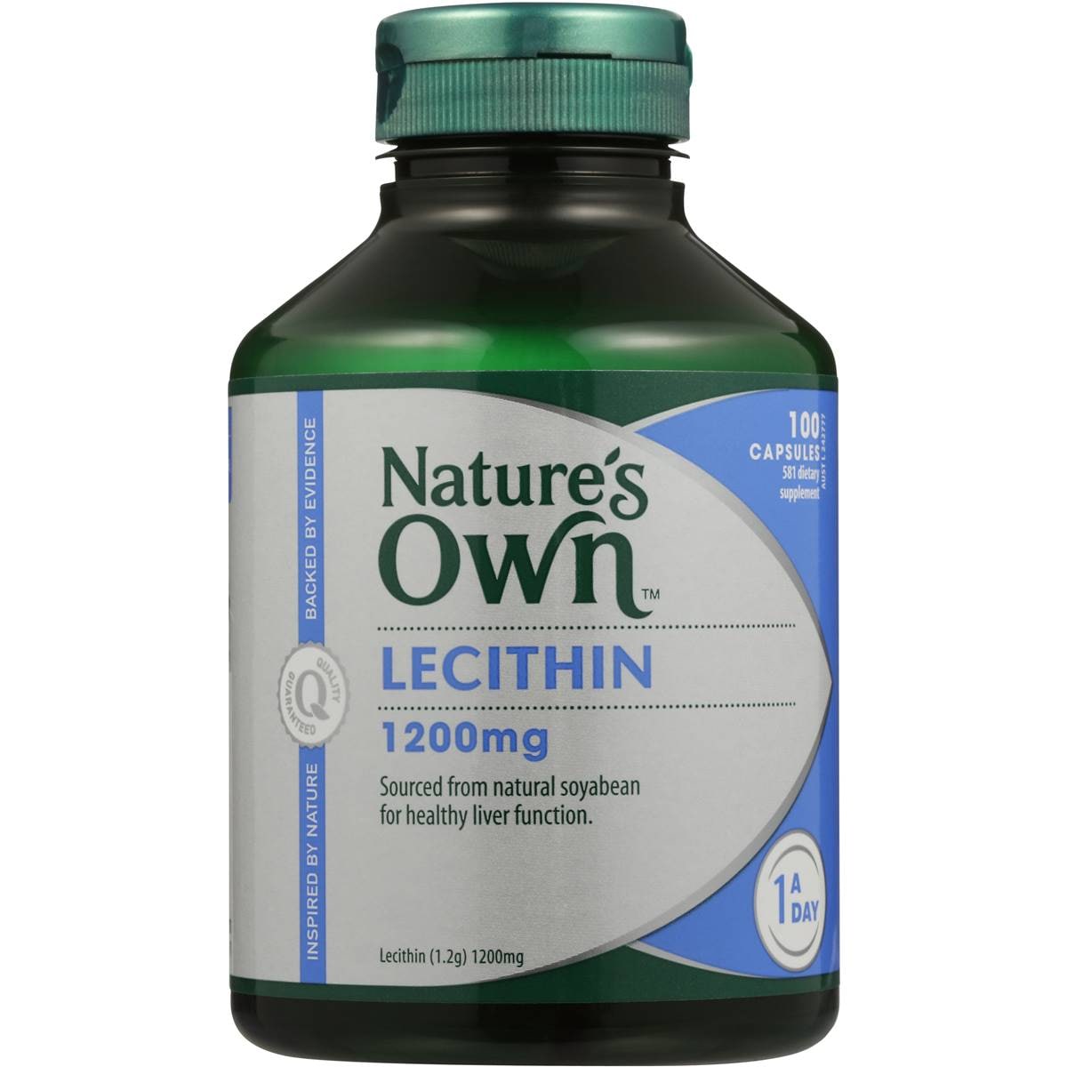 Nature's Own Lecithin 1200mg 100pk Woolworths