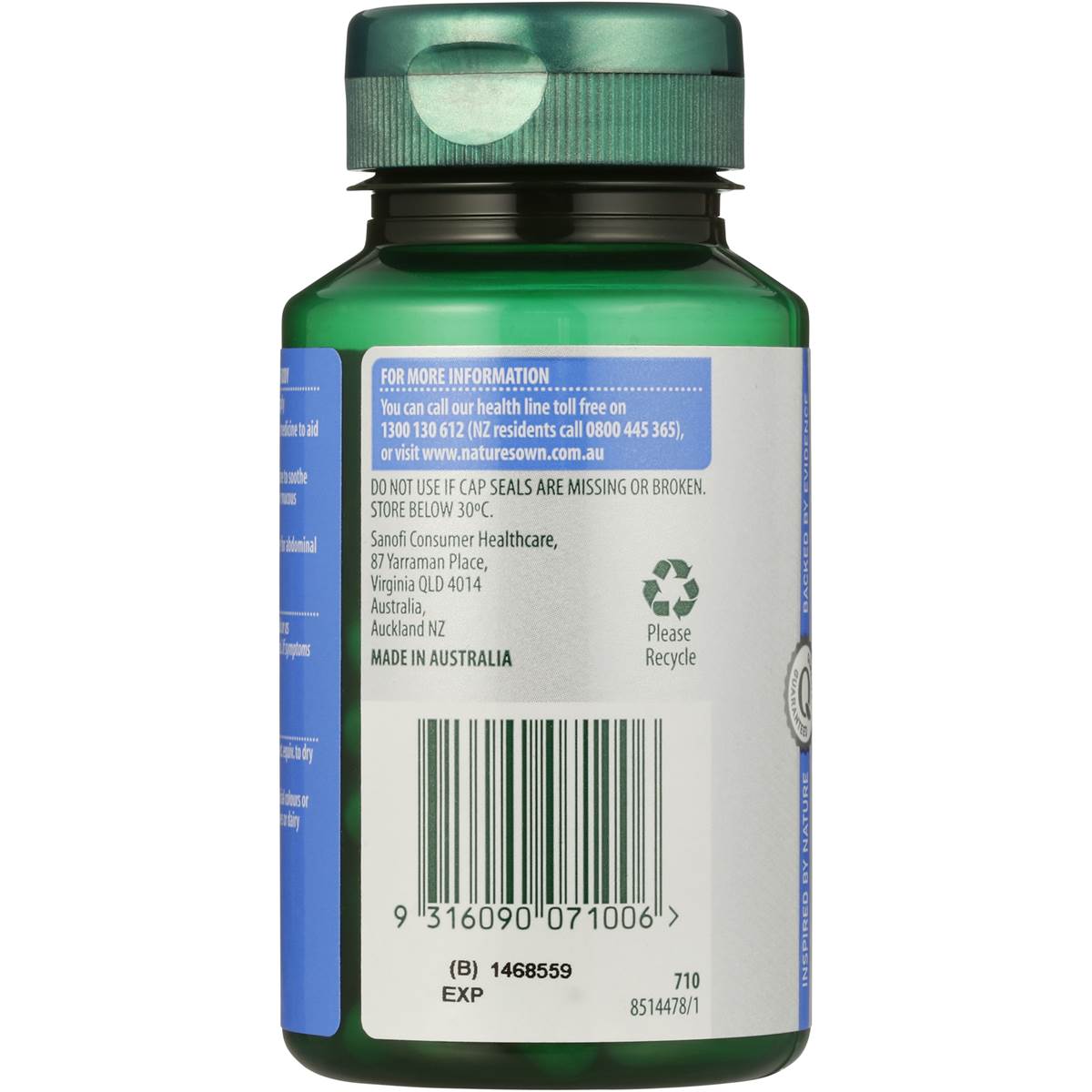 Nature's Own Fenugreek 60 Woolworths