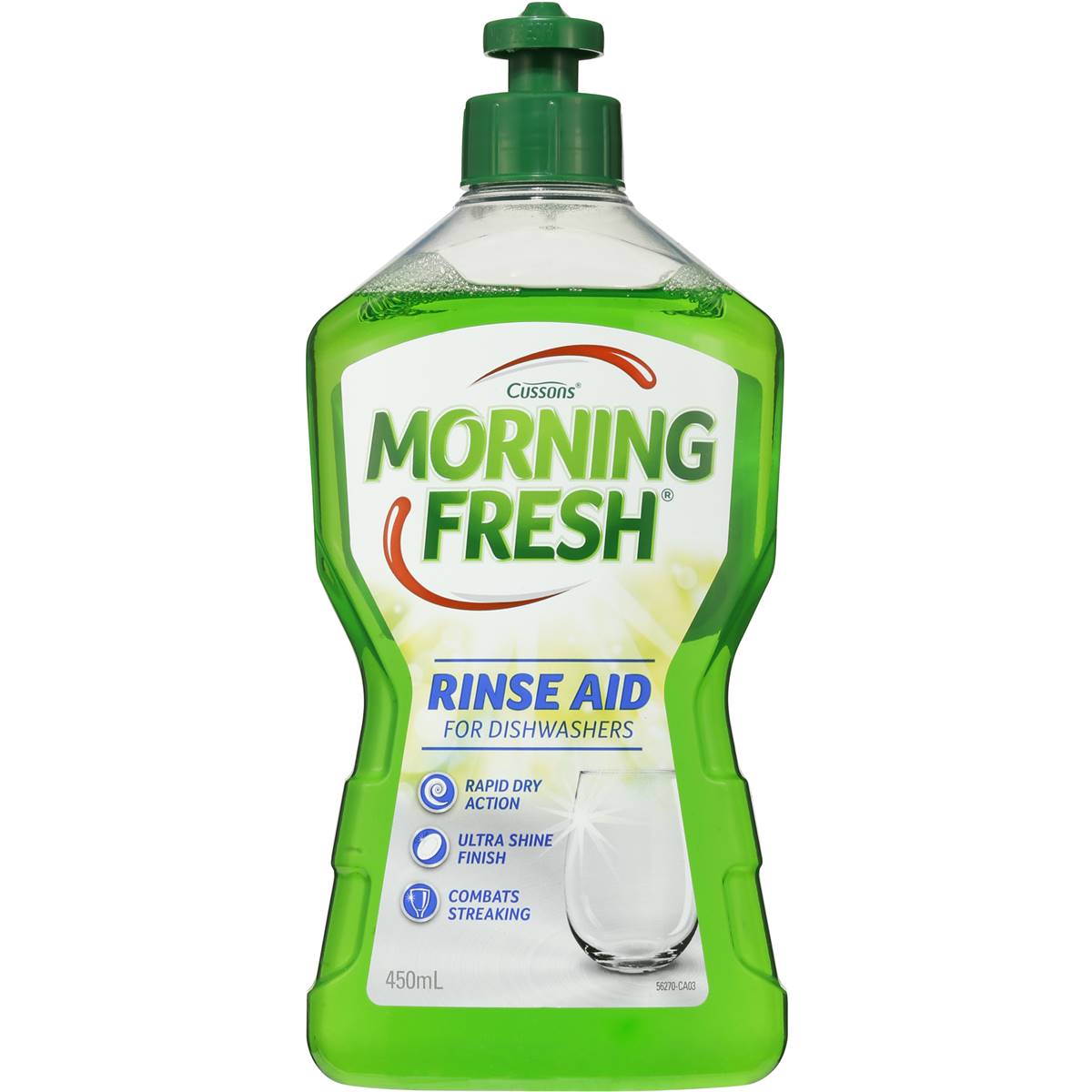 Morning Fresh Dishwashing Rinse Aid 450ml Woolworths