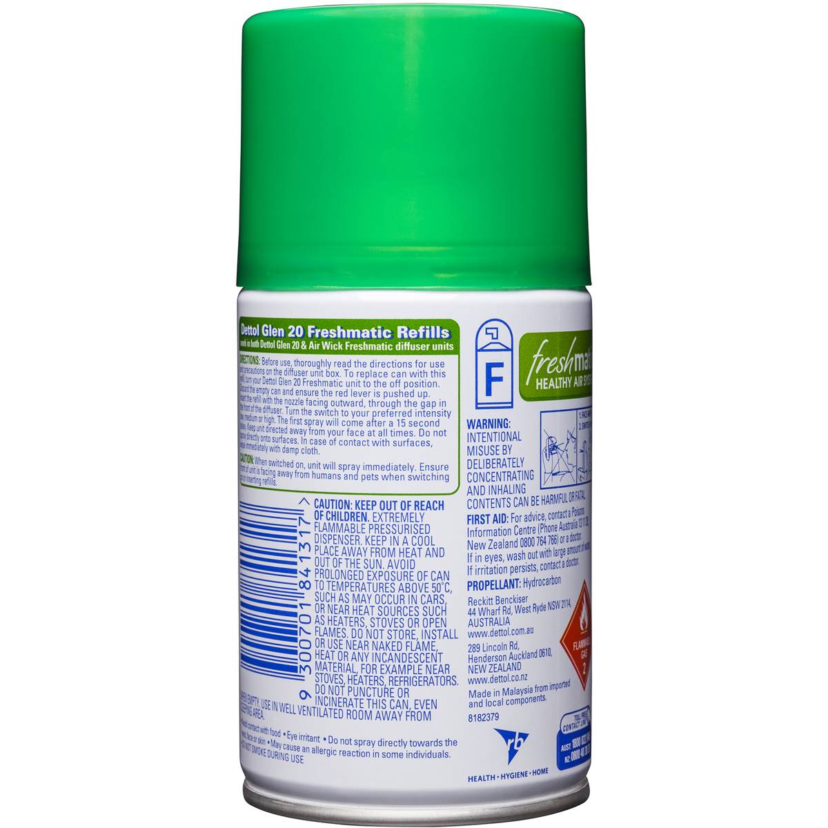 Dettol Glen 20 Disinfectant Freshmatic Refill Fresh each Woolworths