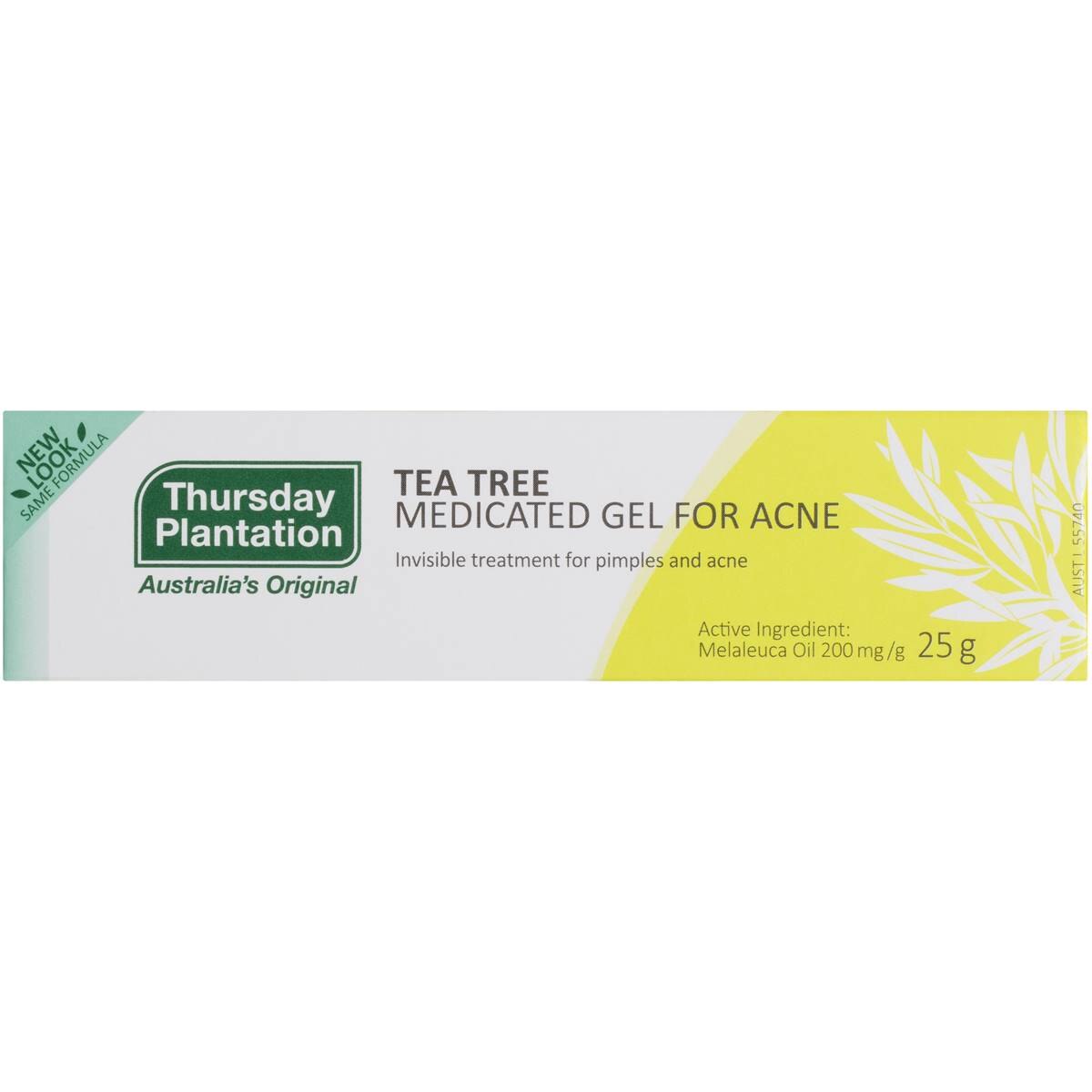 Thursday Plantation Tea Tree Medicated Gel For Acne 25g | Woolworths