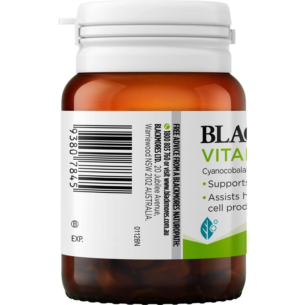 Blackmores Vitamin B12 Energy Support Tablets 75 Pack Woolworths
