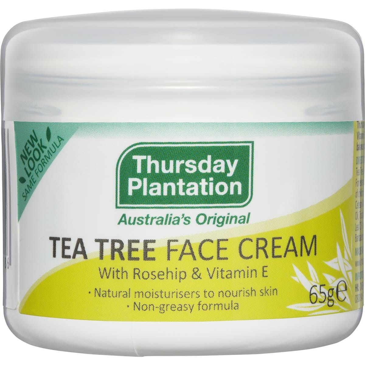 Thursday Plantation Tea Tree Face Cream Each Woolworths