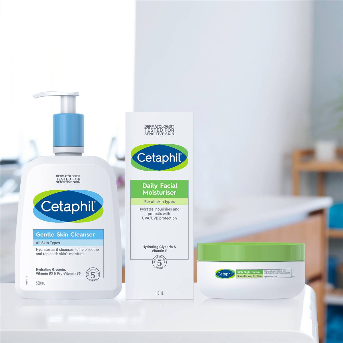 Cetaphil Daily Facial Moisturiser All Skin Types 118ml | Woolworths