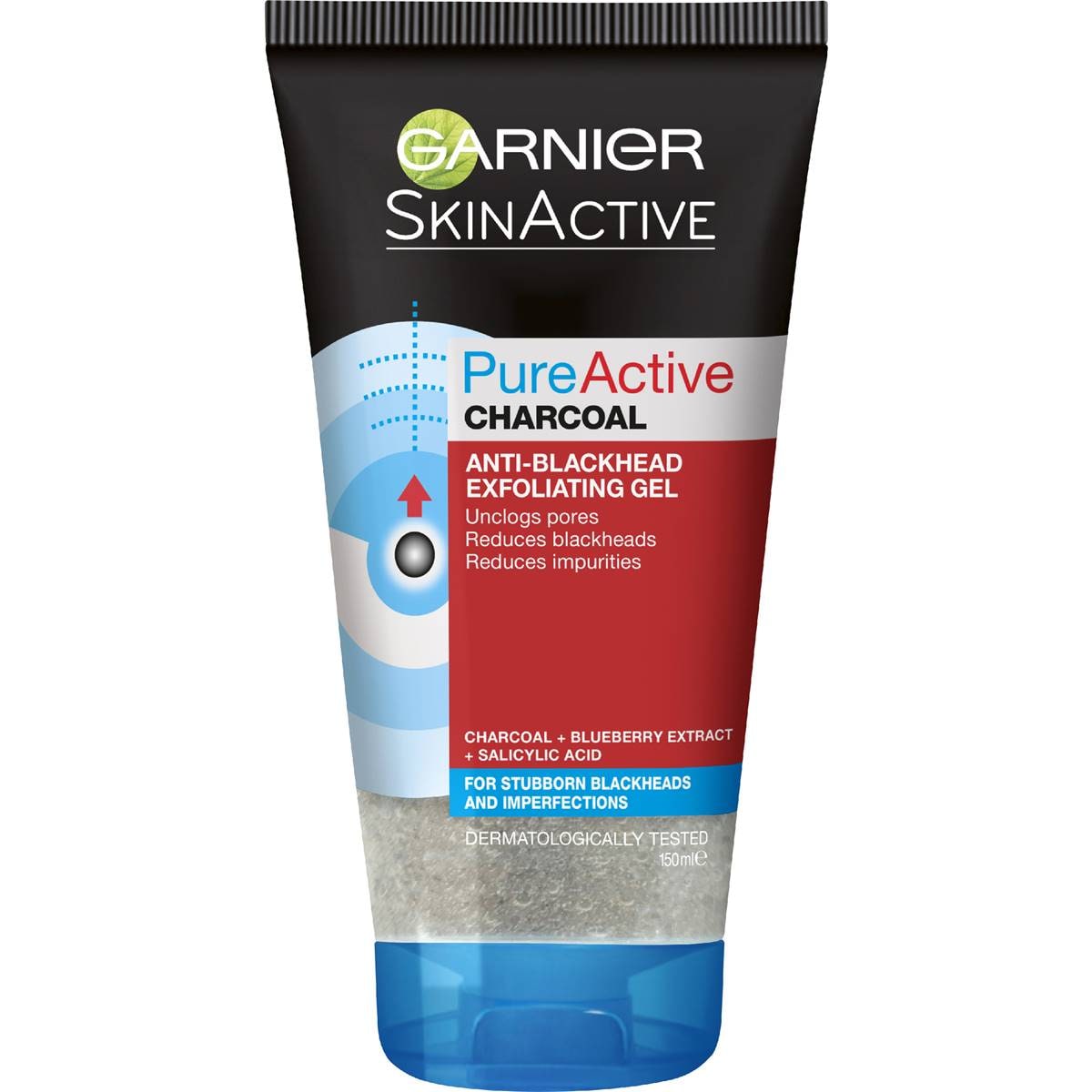 Garnier Pure Active Facial Scrub Char 150ml Woolworths