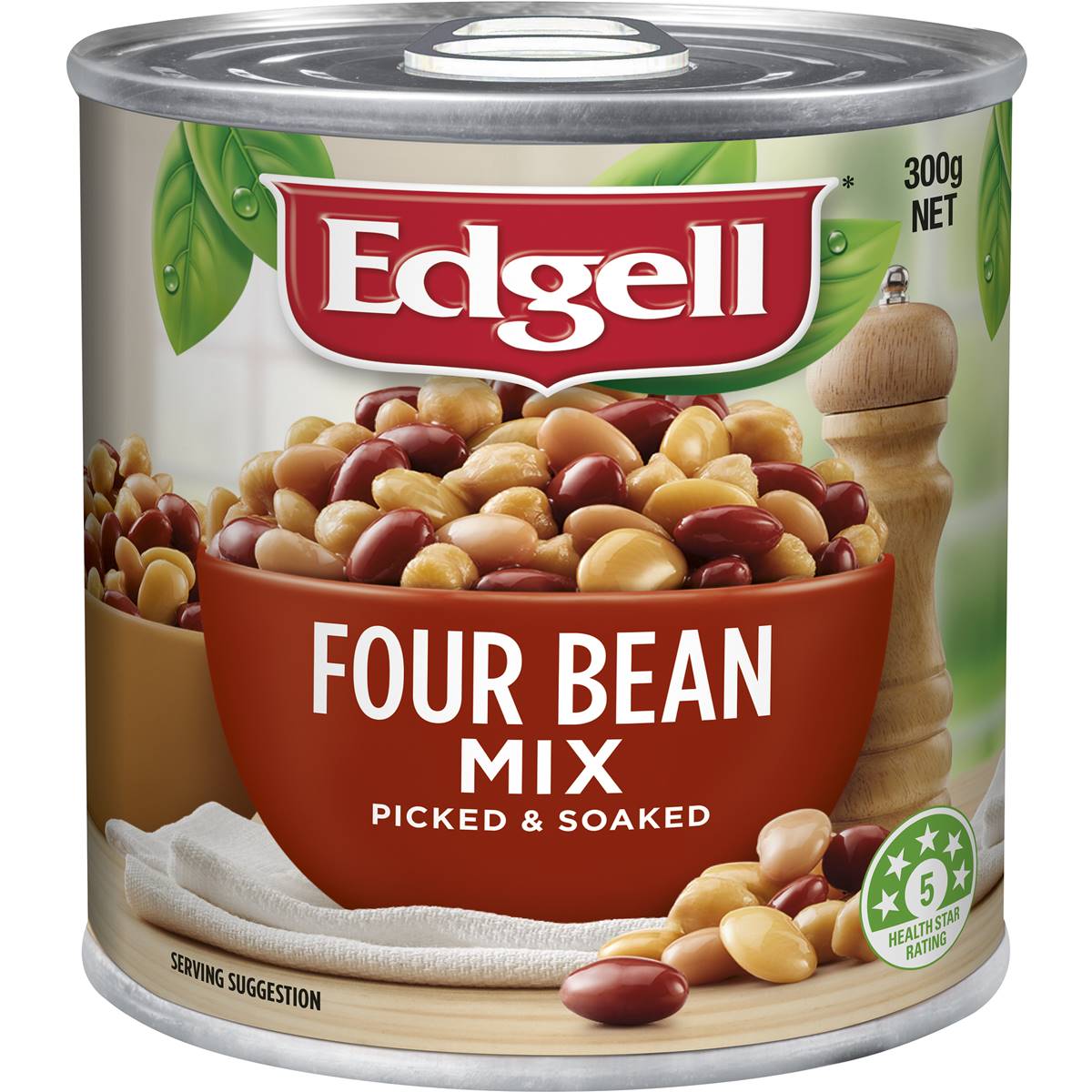 Edgell four bean mix mix 300g woolworths