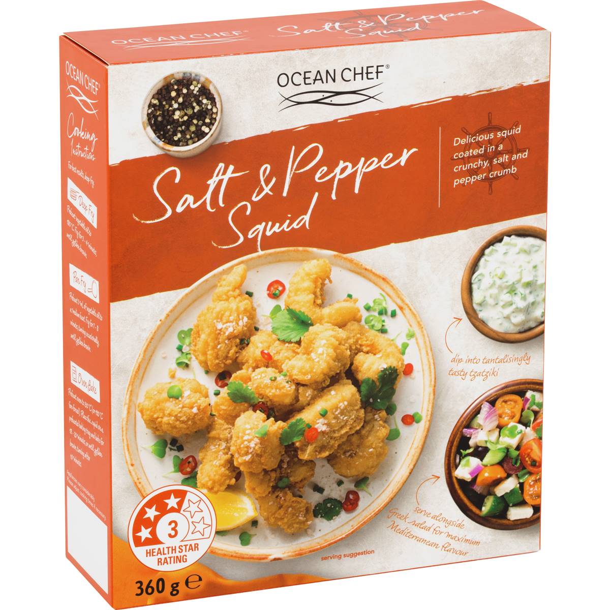 Ocean Chef Squid Salt & Pepper 360g | Woolworths