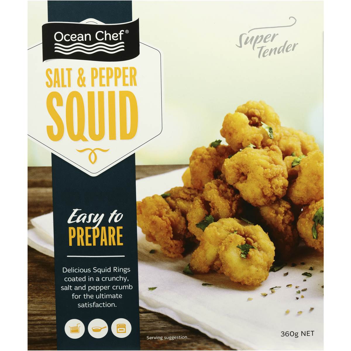 Ocean Chef Squid Salt & Pepper 360g | Woolworths