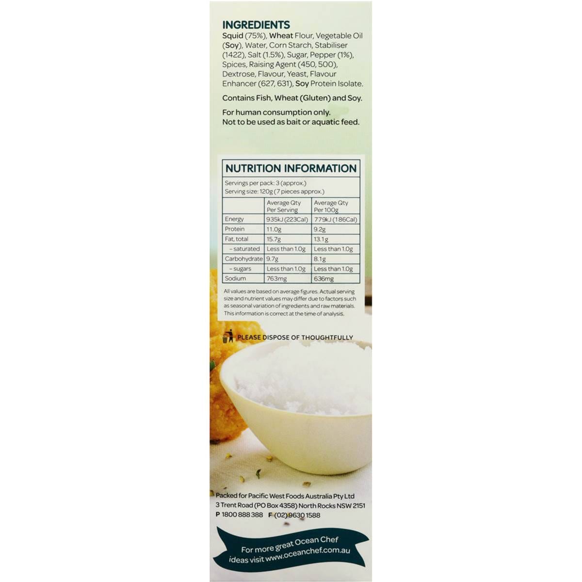 Ocean Chef Squid Salt & Pepper 360g Woolworths