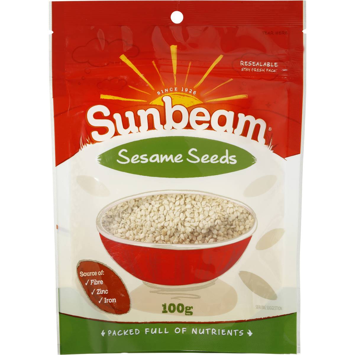Sunbeam Seed Mix Sesame 100g Woolworths