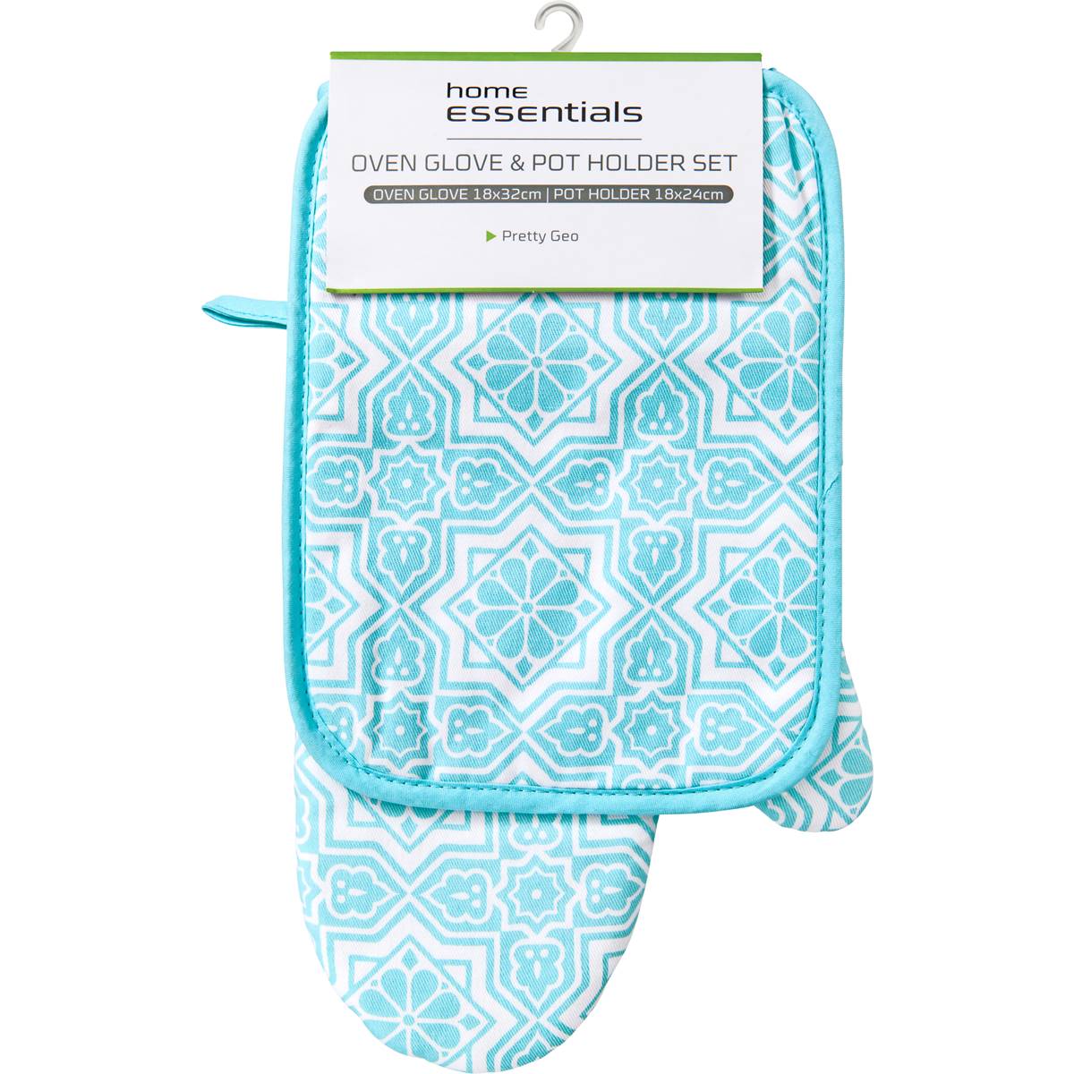 Essentials Kitchen Manchester Pot Holder Double End Glove Each Woolworths