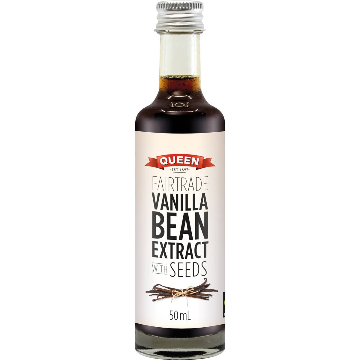 Queen Fairtrade Vanilla Extract With Seeds
