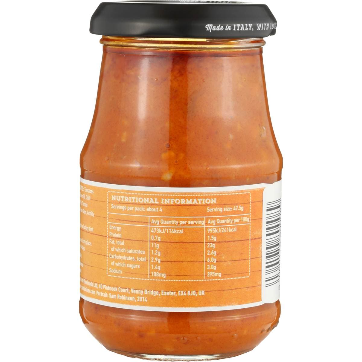 Jamie Oliver Pesto Chilli And Garlic 190g Woolworths
