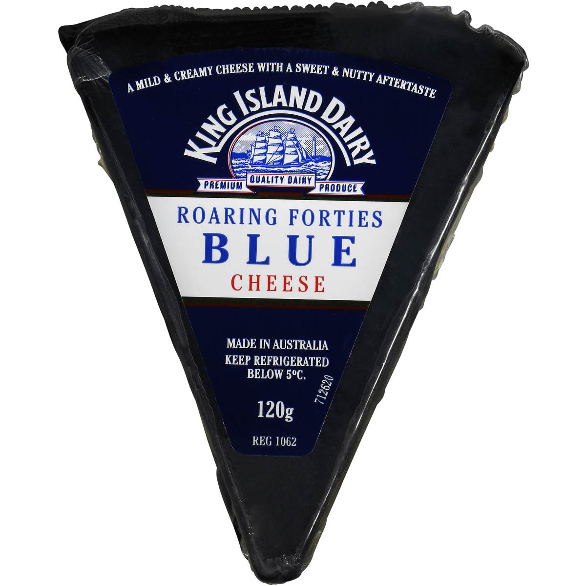 King Island Roaring 40s Blue Cheese 120g | Woolworths
