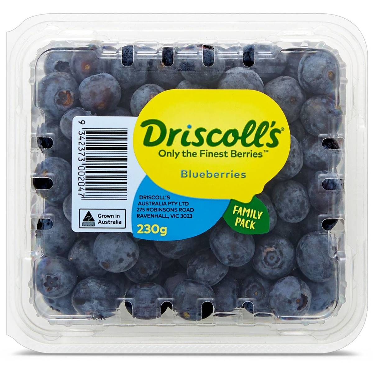Blueberries 230g Punnet Woolworths