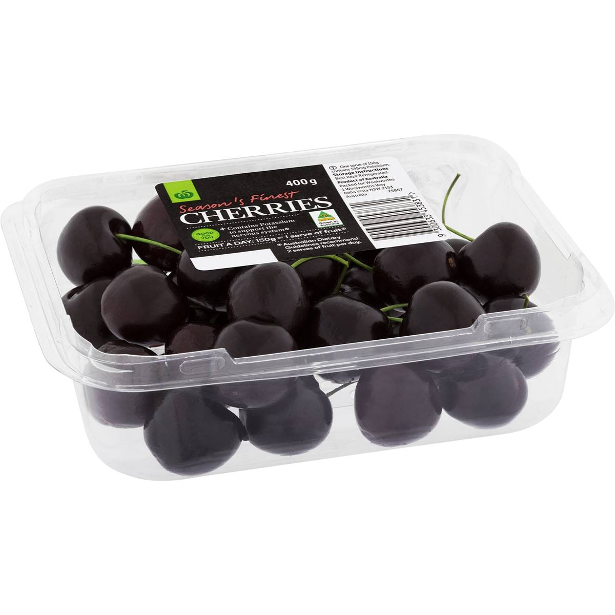 Woolworths Cherries King Season Finest 500g Woolworths