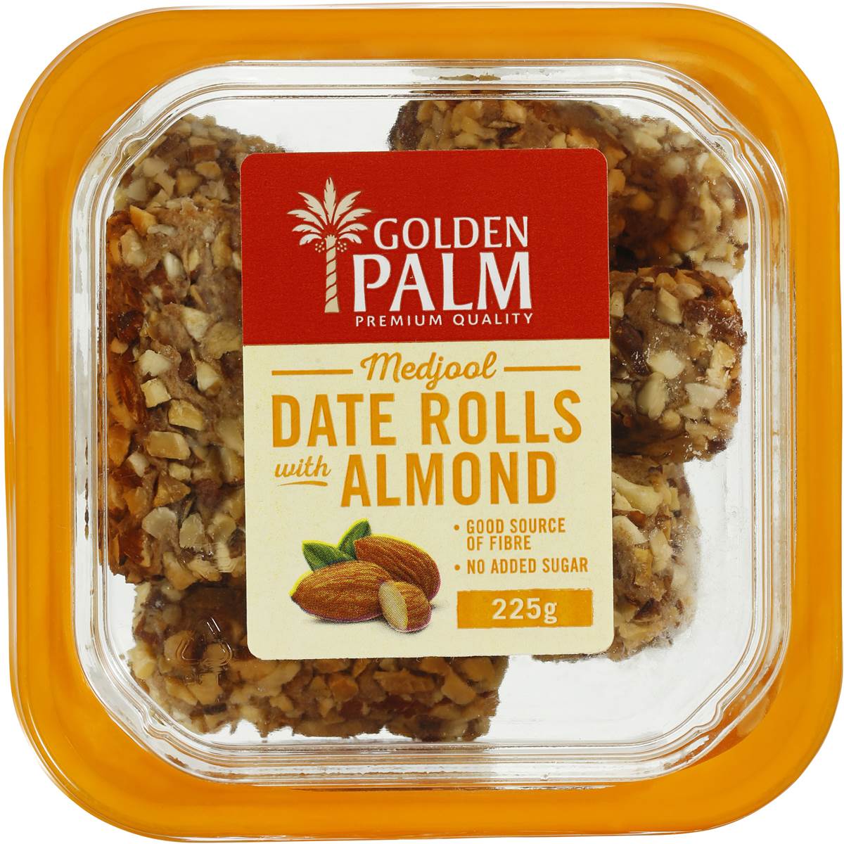 Golden Palm Date & Almond Rolls Snack Pots 225g Woolworths