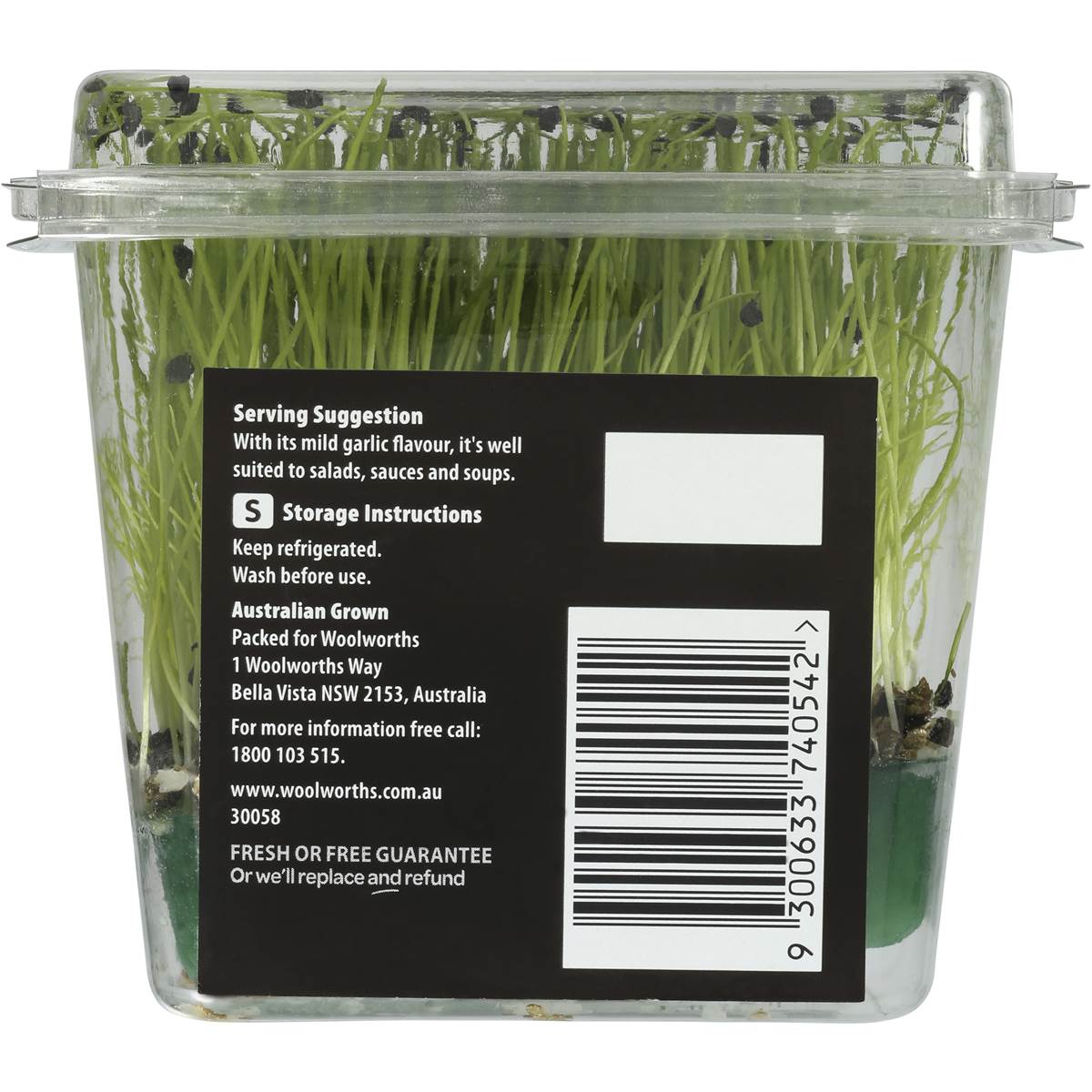 Herb Living Micro Garlic Chives Woolworths