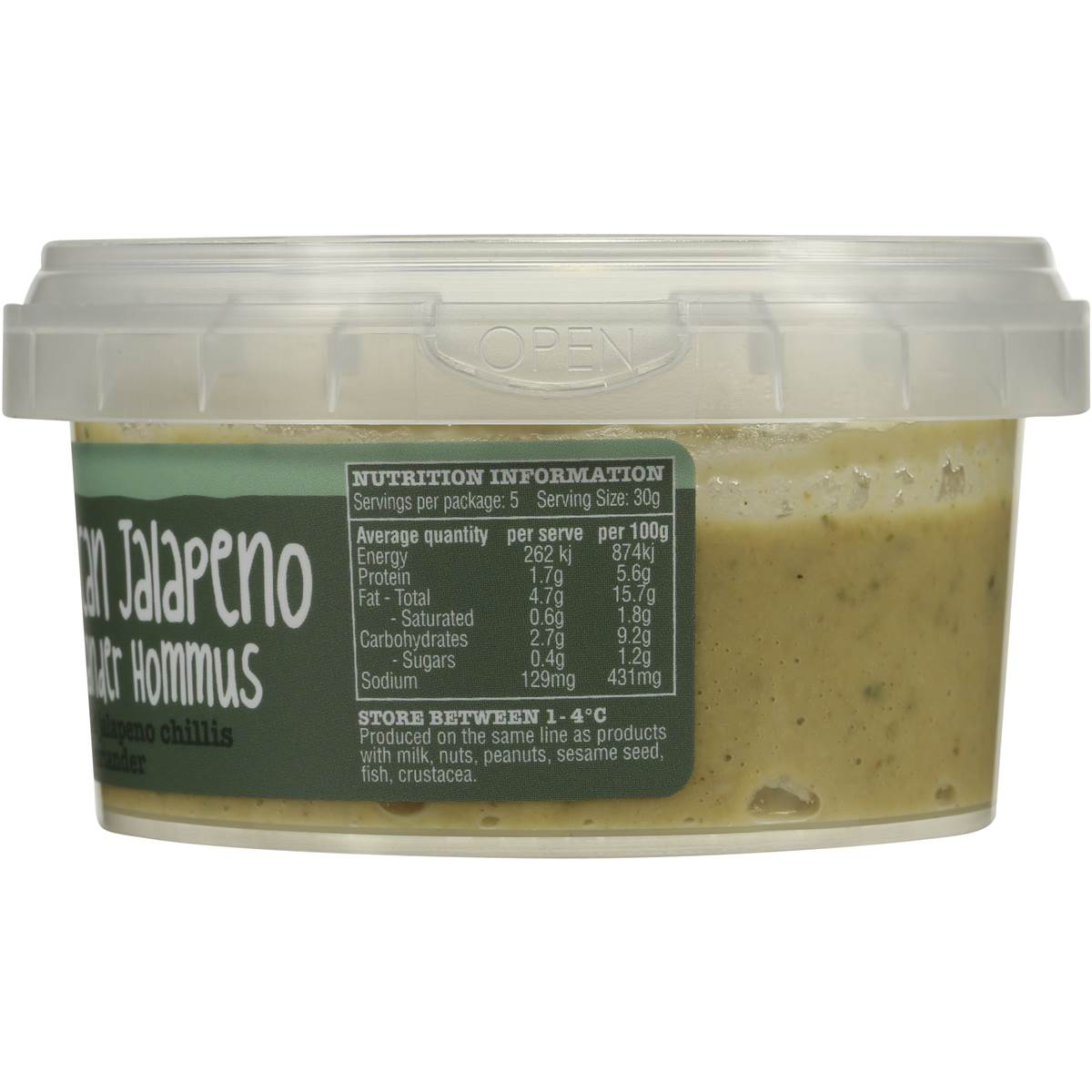 Food Love Kitchen Dip Mexican Coriander Jalapeno 150g Woolworths