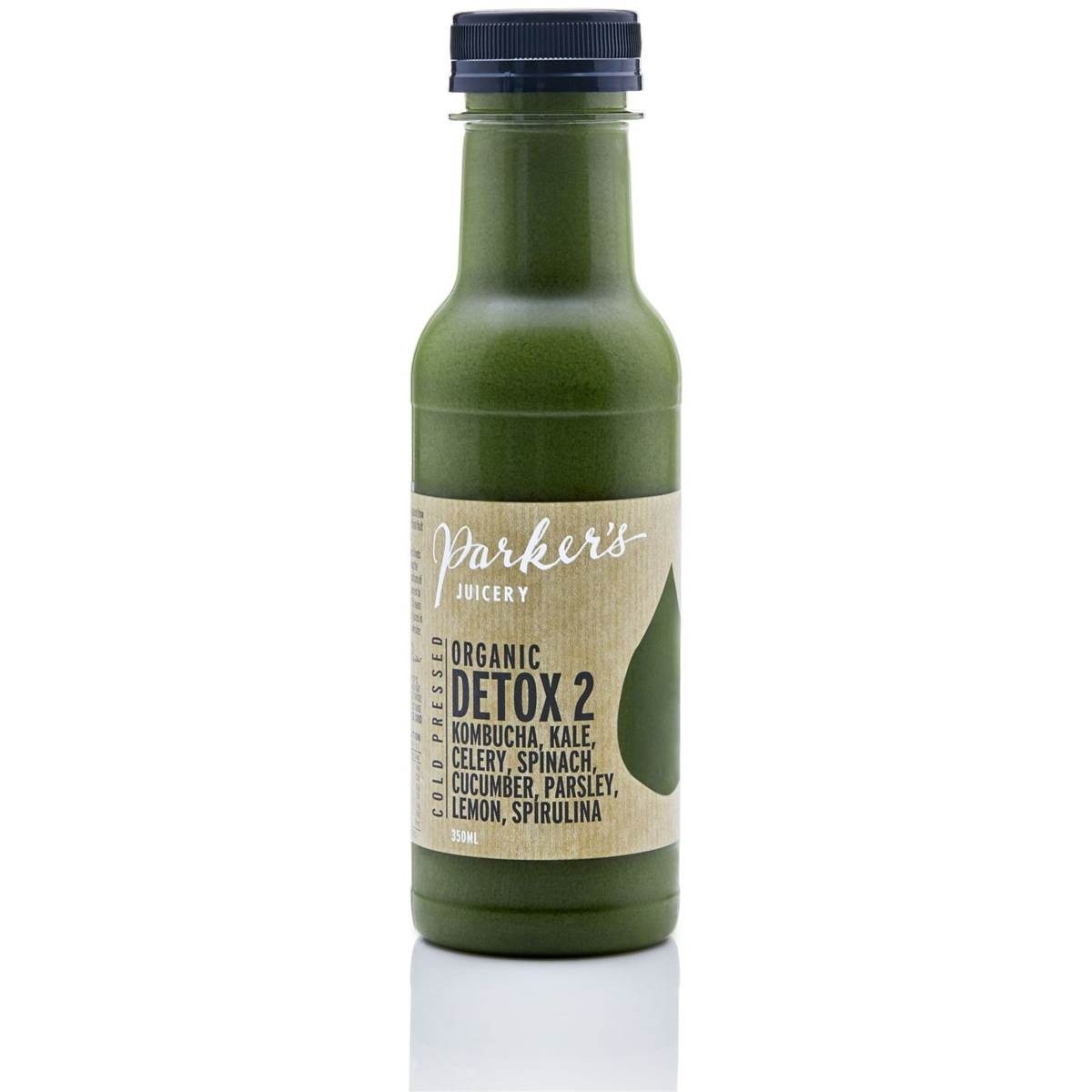 Parker's Kale Spinach Cucumber Organic Juice 350ml | Woolworths