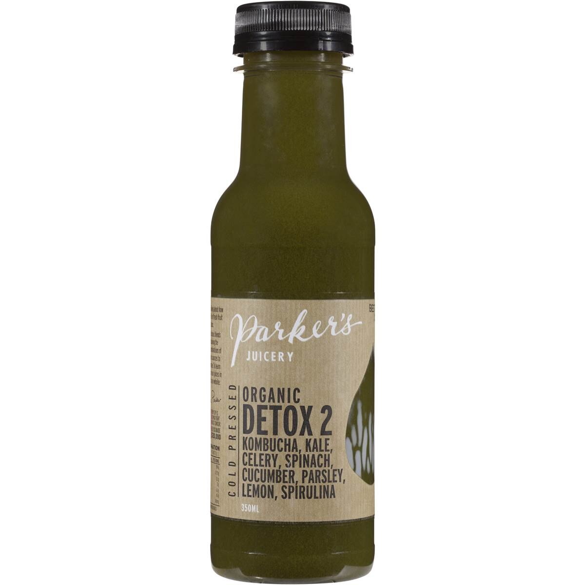 Parker's Kombucha Kale Spinach Organic Juice 350ml | Woolworths