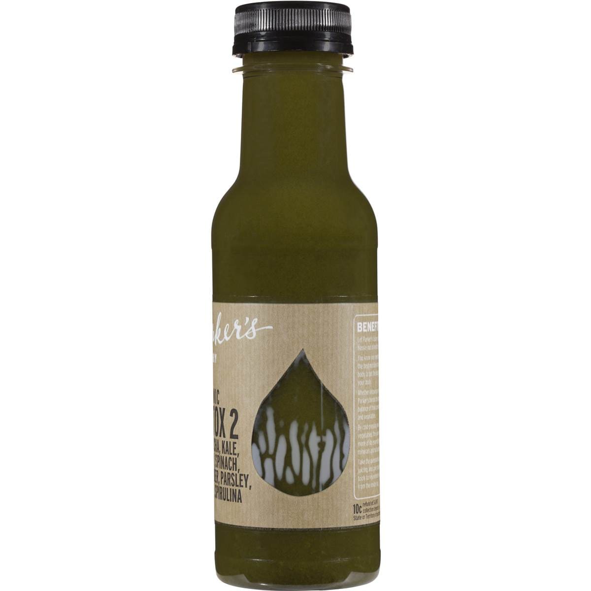 Parker's Kombucha Kale Spinach Organic Juice 350ml Woolworths