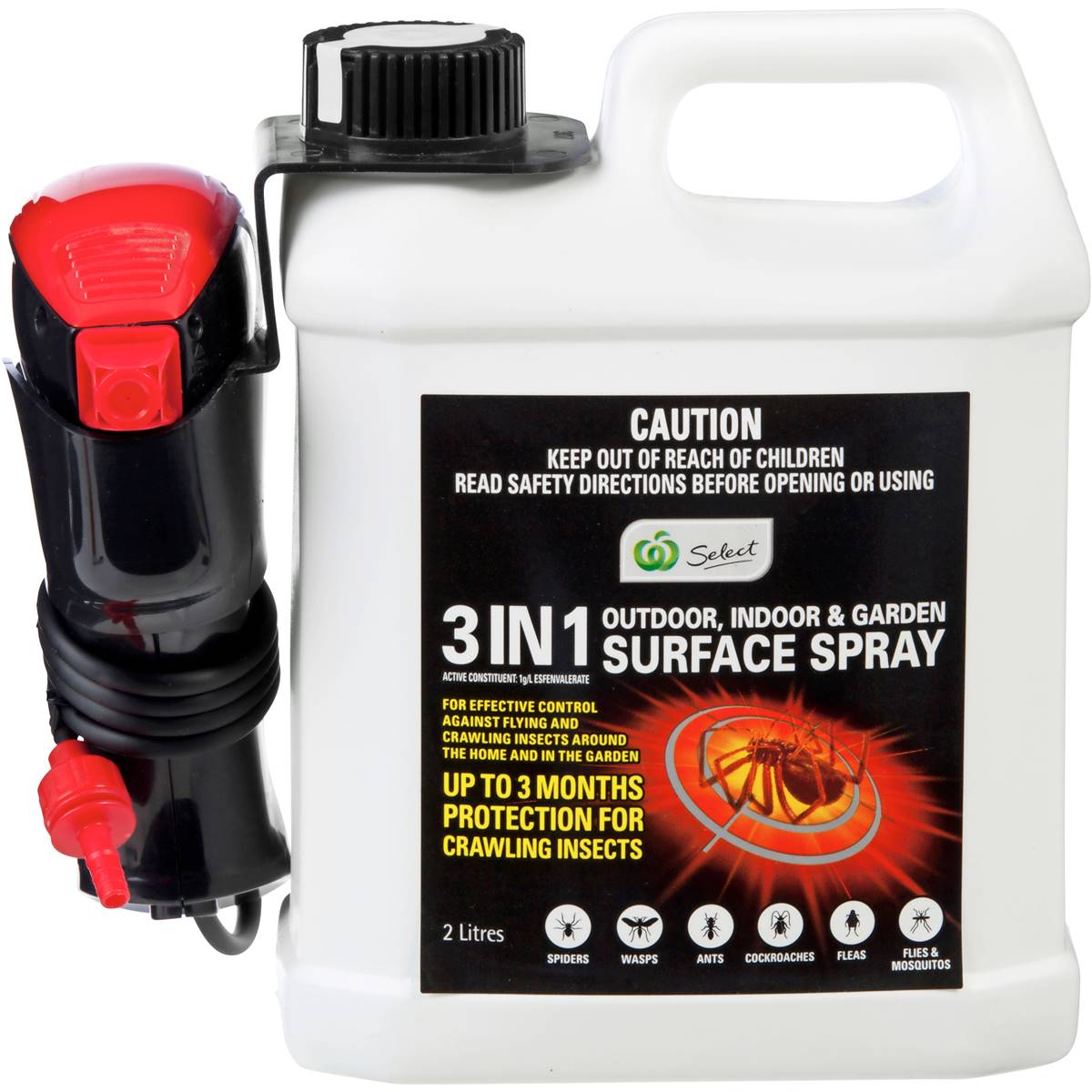 Select Surface Spray 3 In 1 In/outdoor 2l Woolworths