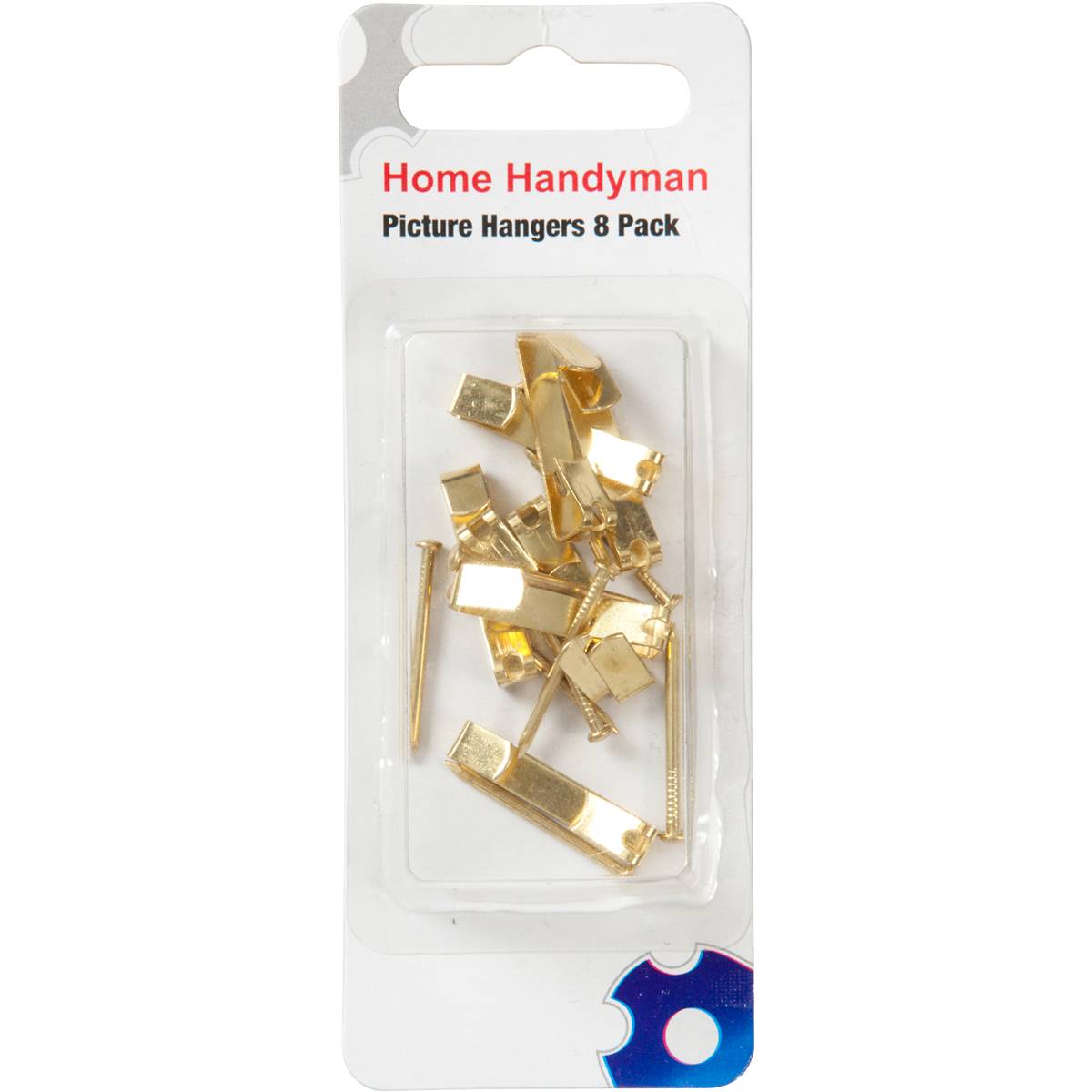 Home Handyman Tools Picture Hangers 8 Pack Woolworths