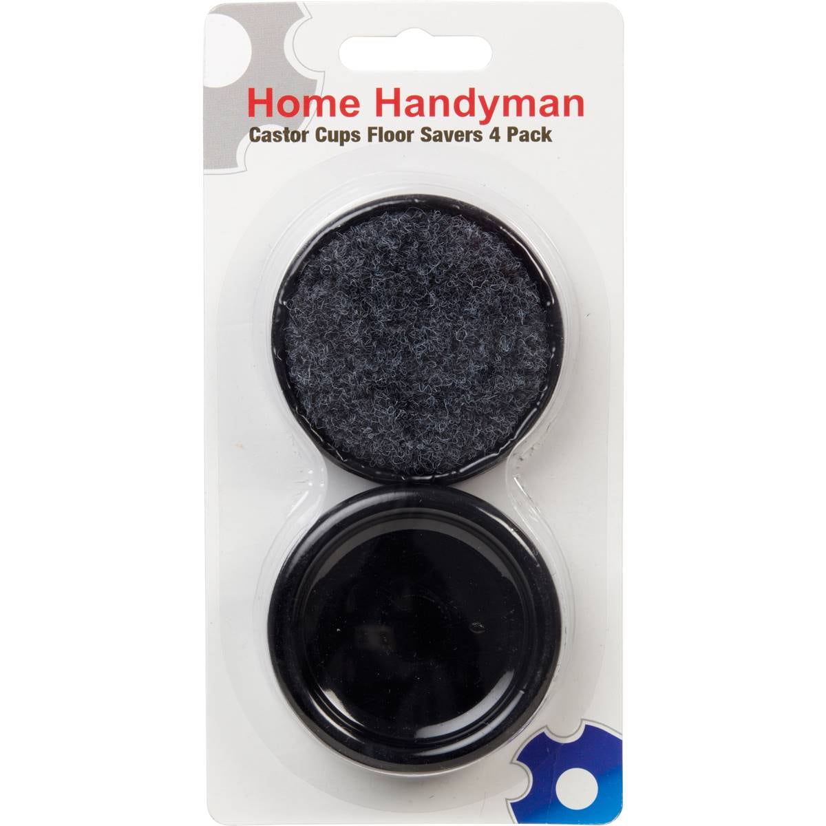 Home Handyman Tools Castor Cups Floor Savers Each Woolworths