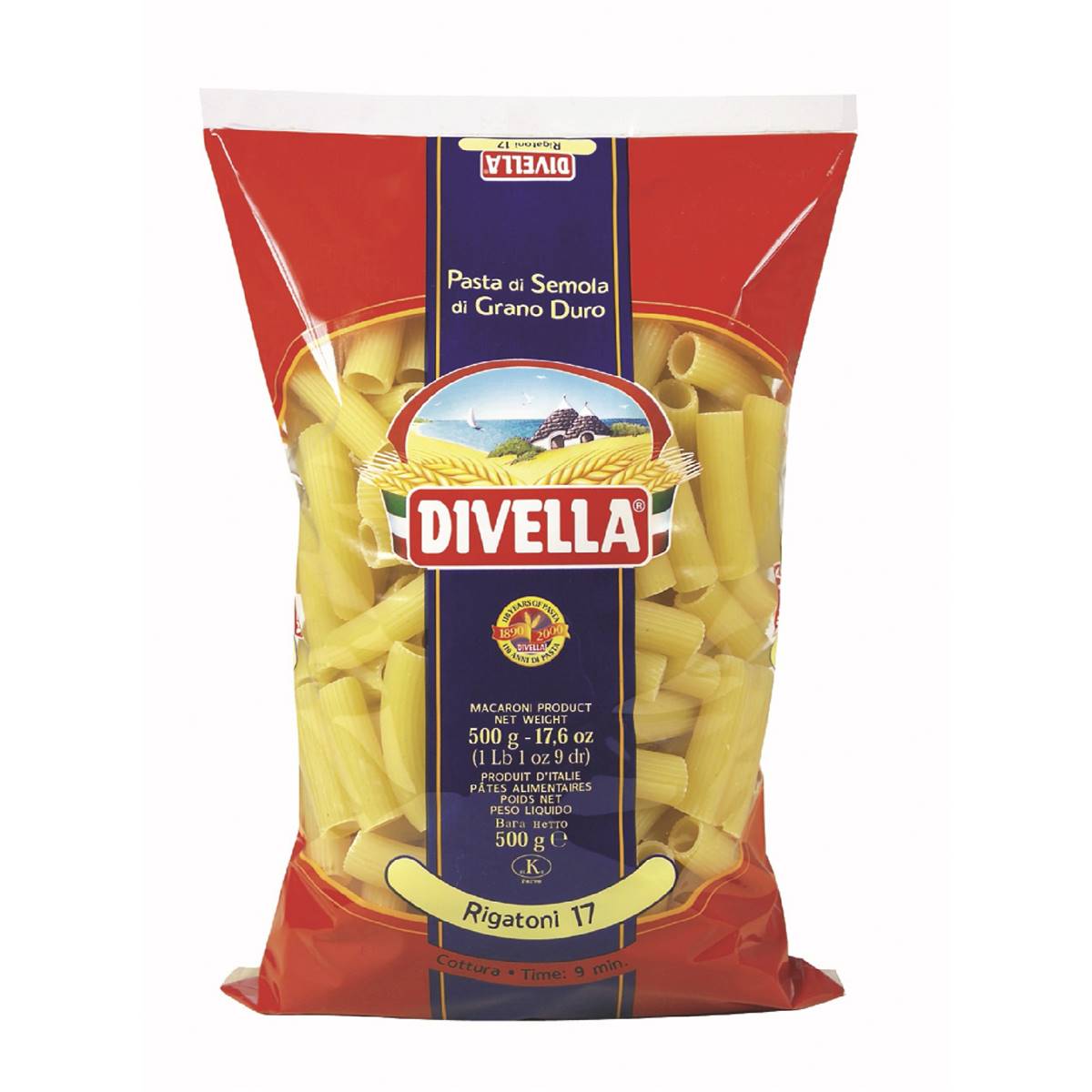 Divella Pasta Rigatoni No. 17