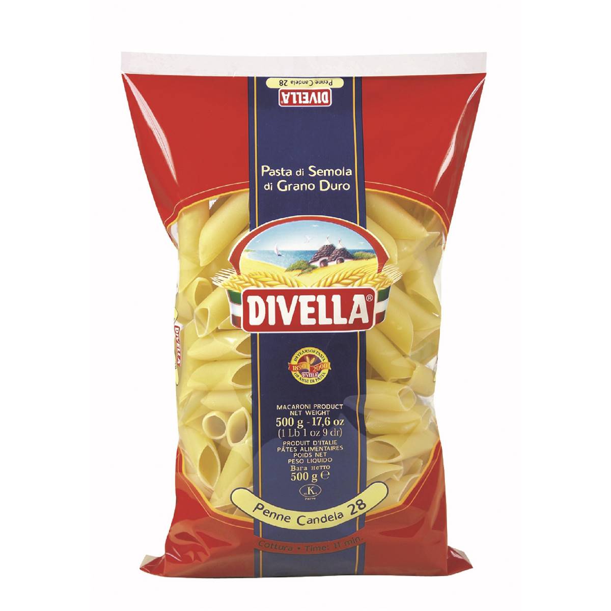 Divella Pasta Penne Candela No. 28