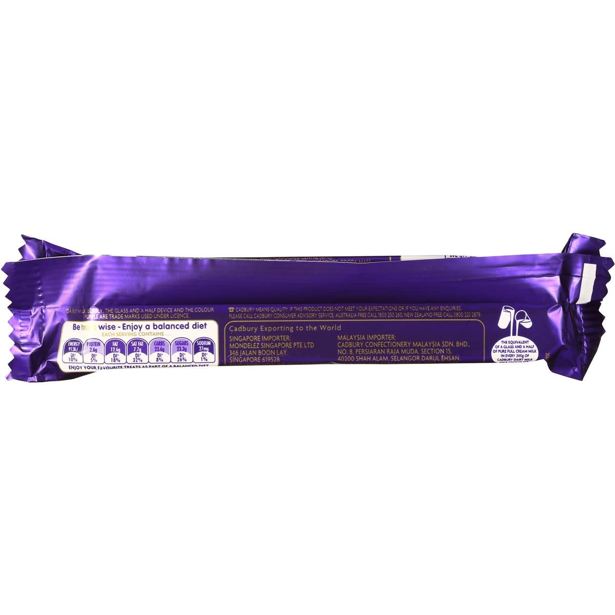 Cadbury Dairy Milk Bubbly Mint 40g Bar Woolworths