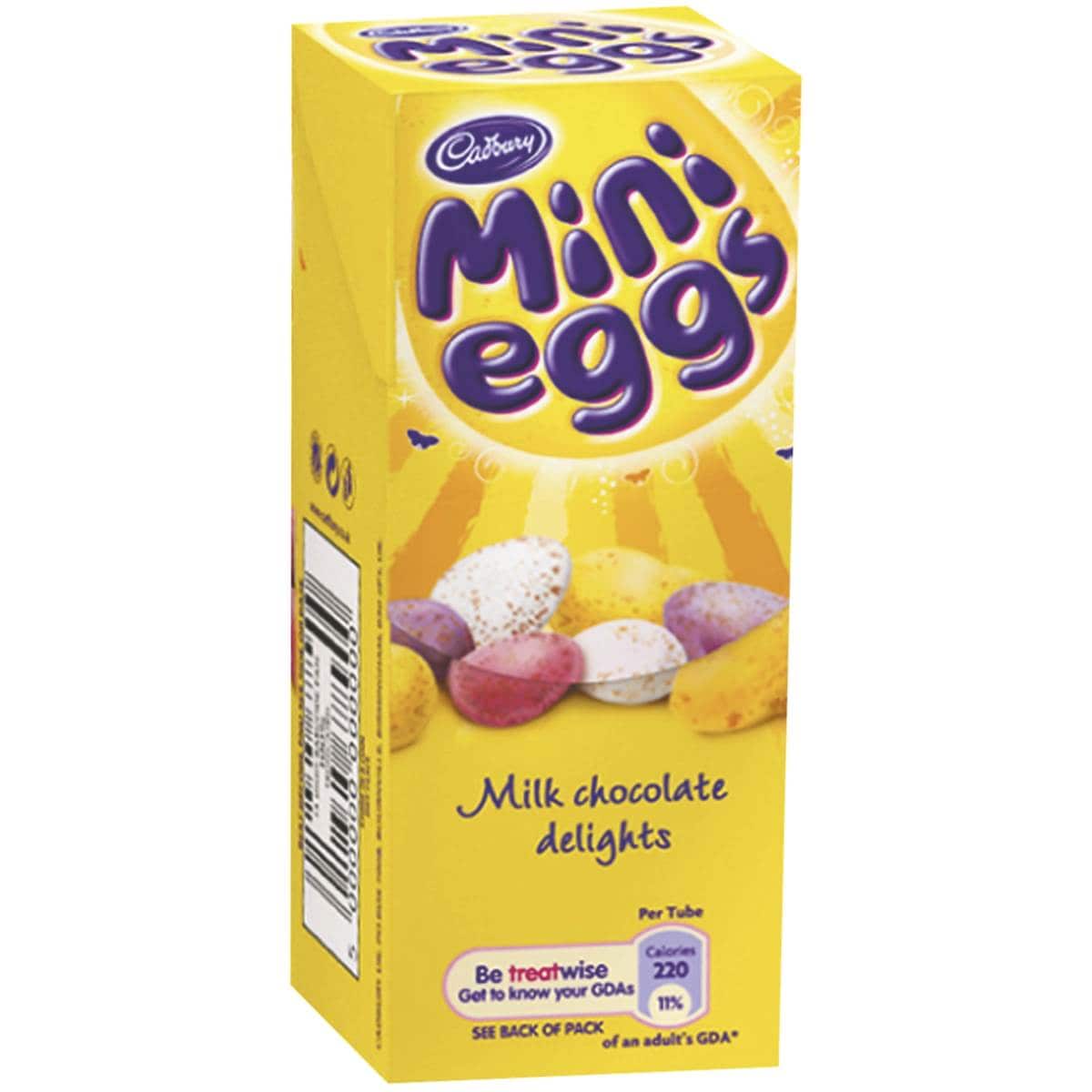 Cadbury Mini Eggs Milk Chocolate 45g Woolworths