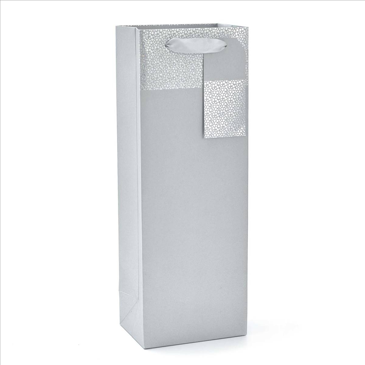 John Sands Bottle Bag Silver Holographic